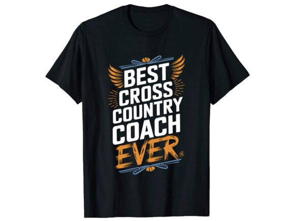 Best Cross Country Coach Graphics for T-Shirt Designs