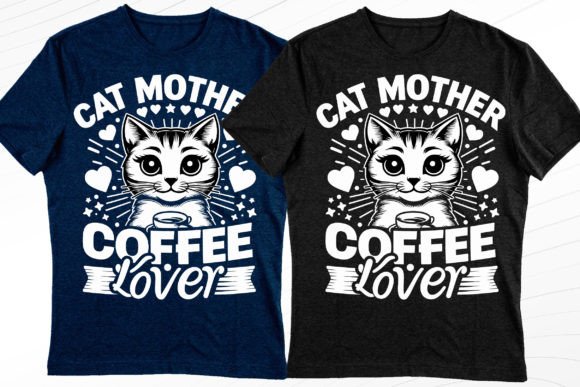 Cat Mother Coffee Lover Classic T-Shirt