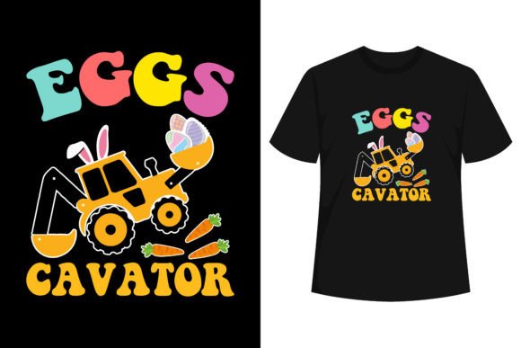 Eggs Cavator Easter Bunny Excavator Graphics