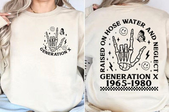 Gen X PNG Graphics: T-Shirt Designs & SVG Assets