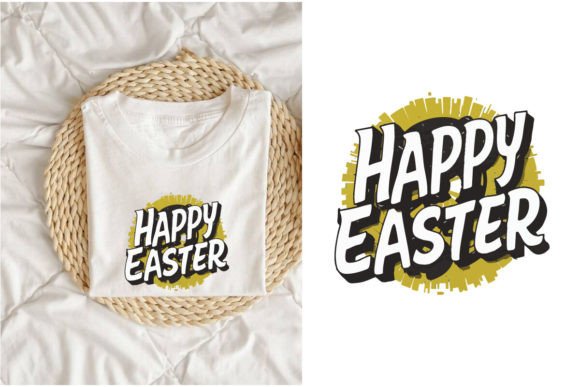Happy Easter SVG Graphics for T-Shirt Designs