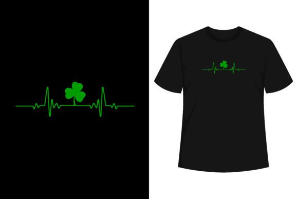 Irish Heartbeat Graphics: St. Patrick’s T-Shirt Designs