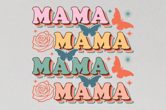 Mama Mom Mother Day T-Shirt PNG SVG